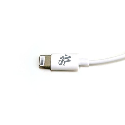 Strauss &amp; Wagner - Dongle de conector Lightning a 3,5 mm para auriculares para productos Apple