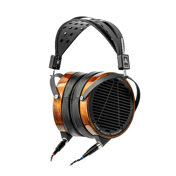 Audeze LCD-2 High Performance Planar Magnetic Headphone Rosewood with SKB Case (Open Box)