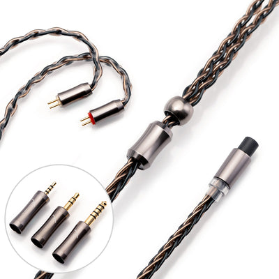 Kinera Imperial Leyding OFC+Alloy copper with 5N silver plated Cable