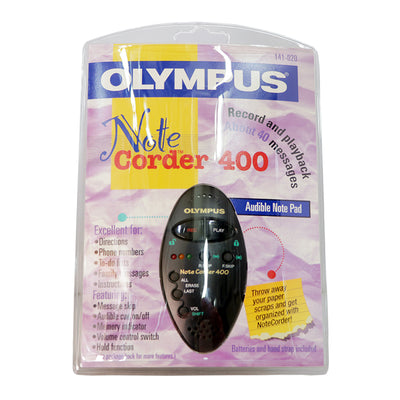 Olympus - NoteCorder 400 Grabadora de notas de voz