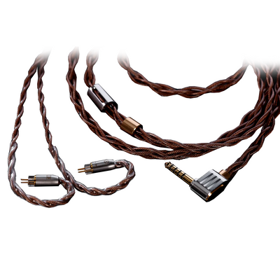 DD ddHiFi BC130A (Air Nyx) Cable de auriculares de actualización plateado de 4 hebras