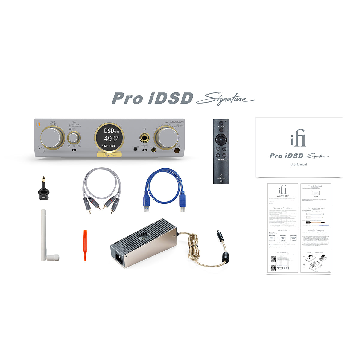 iFi Pro iDSD Signature DAC/amp and Streamer