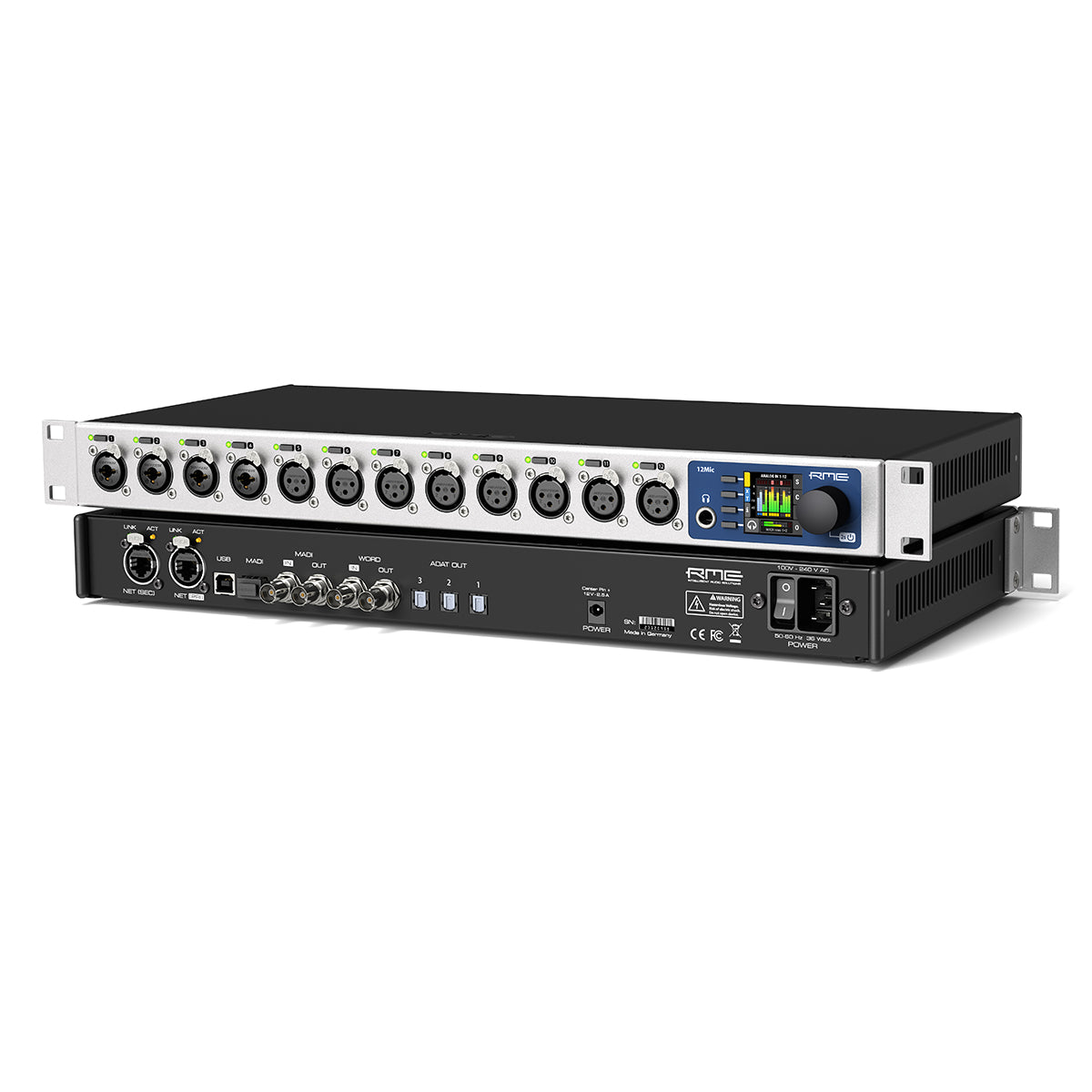 RME 12Mic-D Microphone Preamplifier