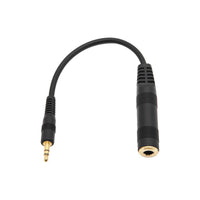 Sennheiser Cable adaptador hembra de 6,3 mm a macho de 3,5 mm