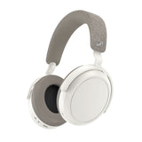 Angle - Sennheiser MOMENTUM 4 Wireless Over-Ear Noise Cancelling Headphones - White