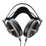 Back - Shop Meze Empyrean II Over-Ear open-back wired headphones bundle on sale - Tungsten