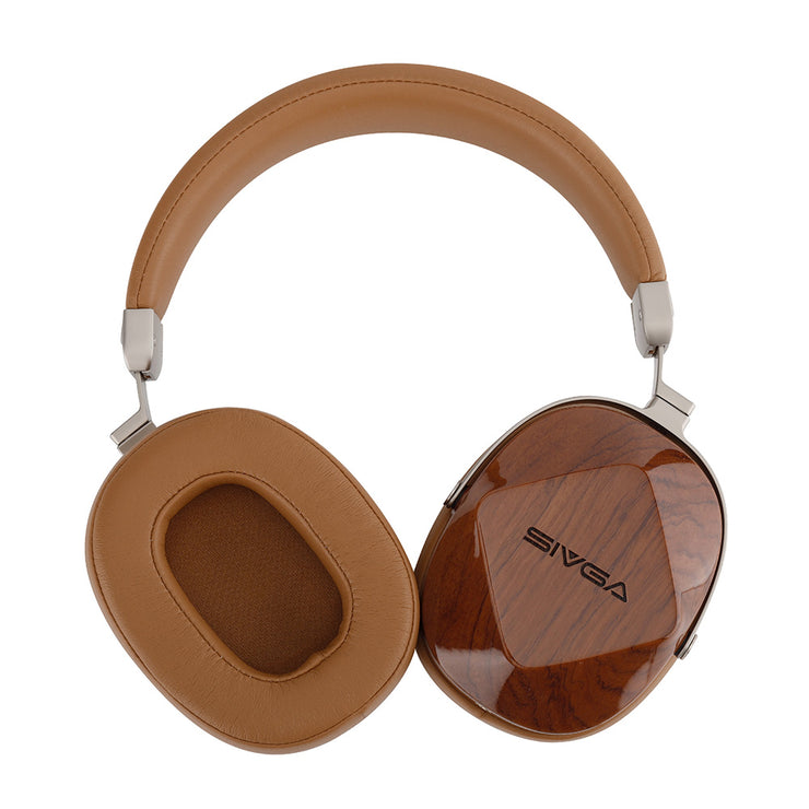 Back Closed Fashionable Classic Oriole SIVGA ブラウン ヘッドホン ORIOLE SIVGA Rosewood Headphone HiFi ヘッドホン