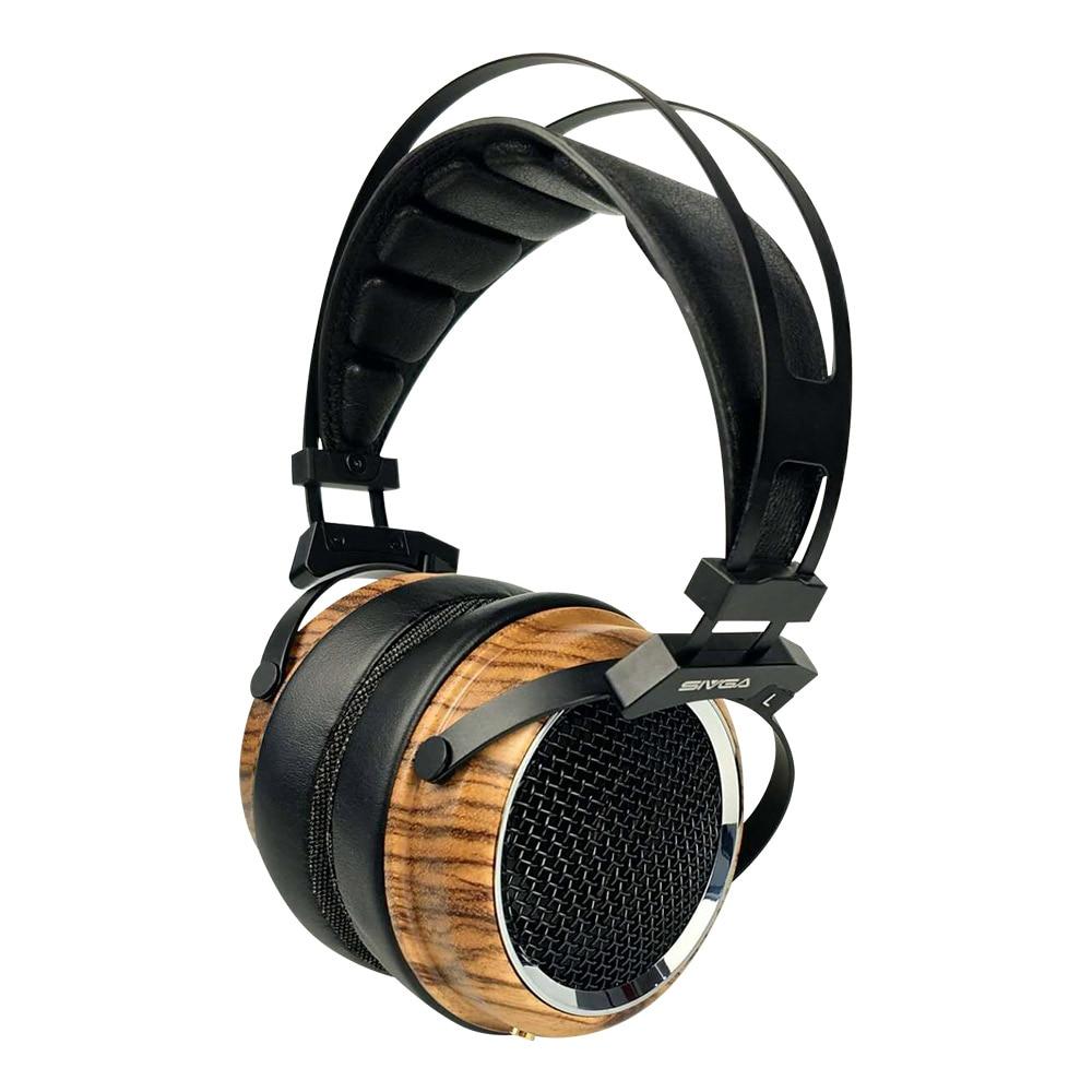 Sivga Phoenix Over-Ear Open-Back Zebrawood Headphones - Thumbnail 4