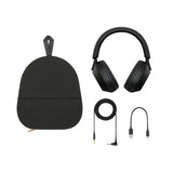 Set - Shop Sony WH-1000XM5 Wireless Noise Cancelling Headphones on sale - Black