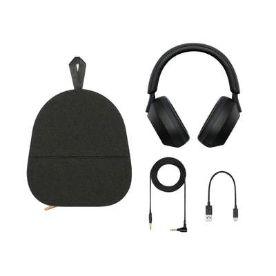 Set - Shop Sony WH-1000XM5 Wireless Noise Cancelling Headphones on sale - Black
