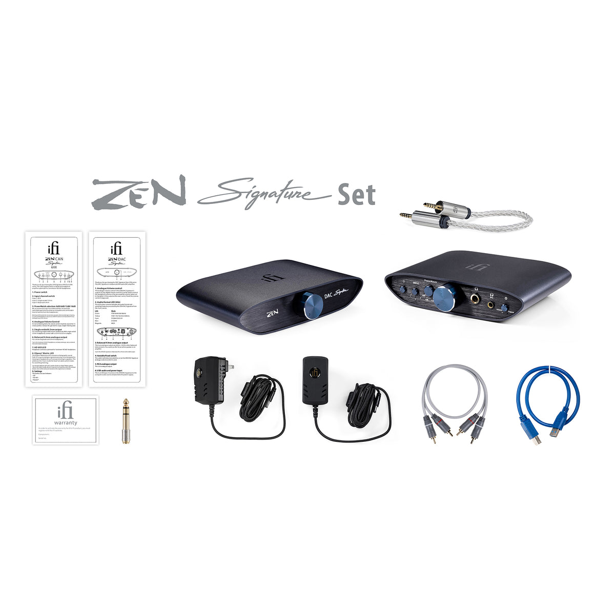 iFi ZEN Signature Set 6XX V2 (DAC V2 + CAN 6XX + 4.4mm Cable)