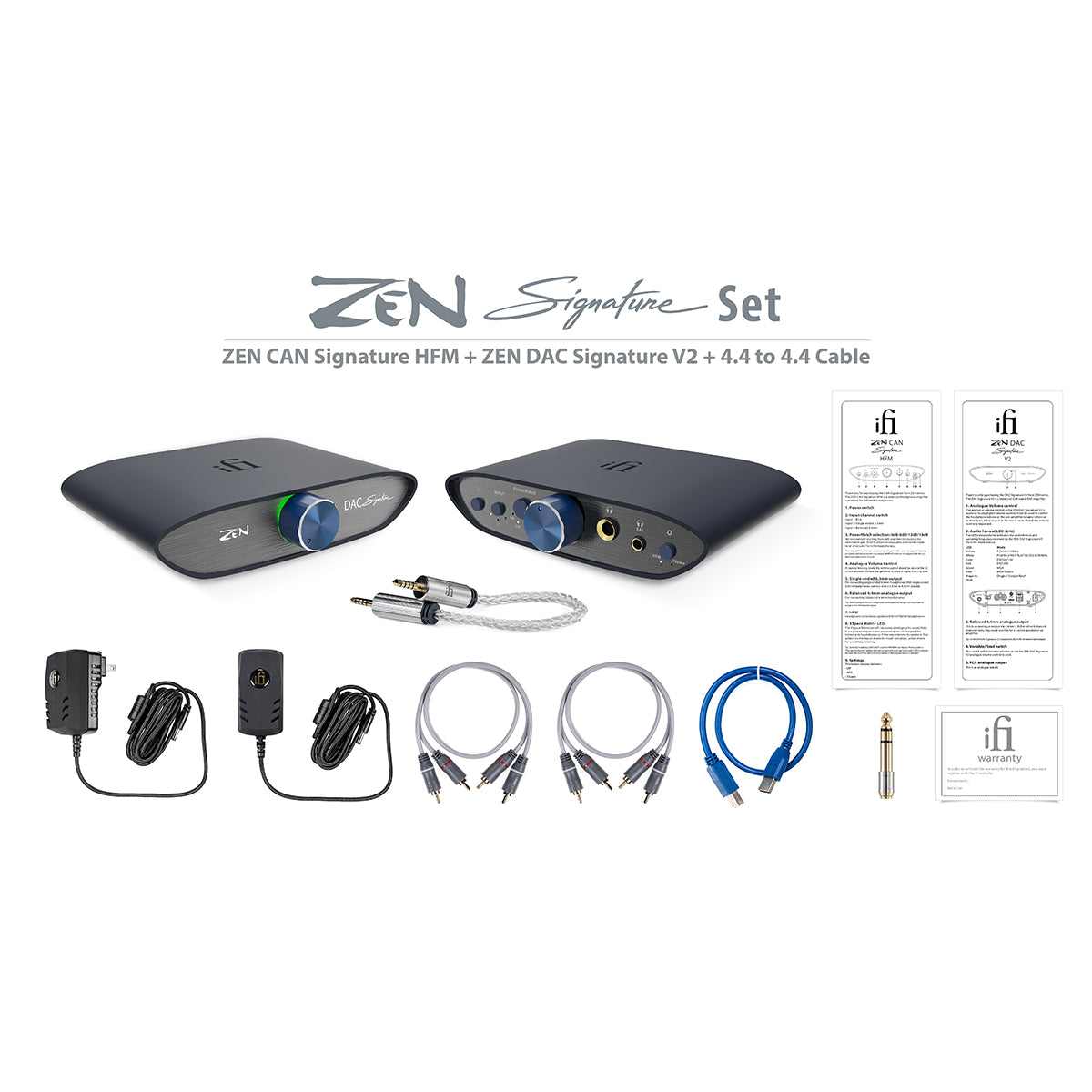 iFi ZEN Signature Set HFM (DAC V2 + CAN HFM+ 4.4mm Cable) - Discontinu ...