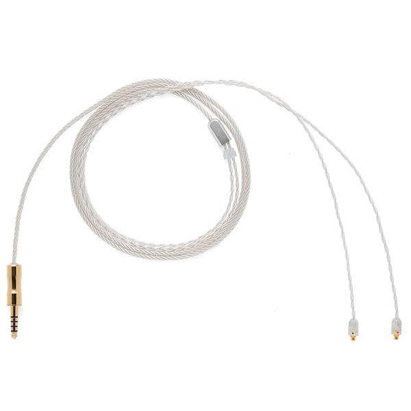 ALO audio Pure Silver Litz mmcx 4.4mm改造品 ALO Audio Pure Silver Litz MMCX Cable for IEMs | Audio46