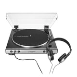 Audio-Technica - AT-LP60X Tocadiscos estéreo completamente automático con transmisión por correa