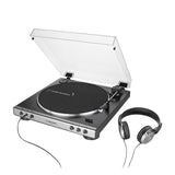 Audio-Technica - AT-LP60X Tocadiscos estéreo completamente automático con transmisión por correa