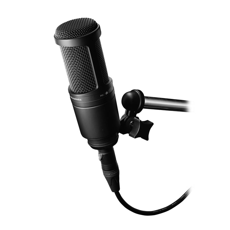 Audio-Technica AT2020 Side-Address Cardioid Condenser Mic With