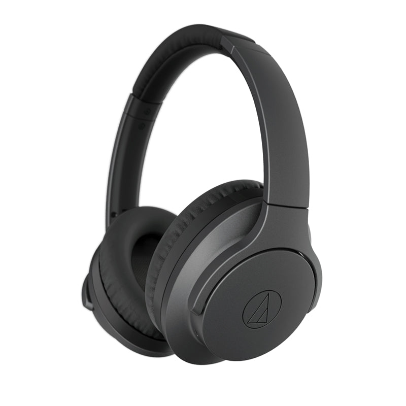 Audio-Technica ATH-ANC700BTBK QuietPoint Wireless Active Noise-Cancelling Headphones