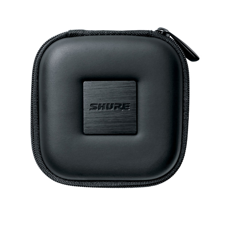 Shure EASQRZIPCASE Soft Square Zippered Earphone Carrying Case