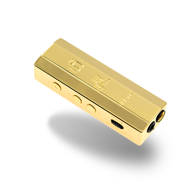 iFi GO bar 10th Anniversary Limited Edition GOLD Portable DAC/amp