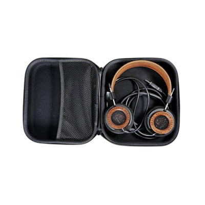 Strauss &amp; Wagner - Estuche protector firme con cremallera para auriculares compatible con las principales marcas