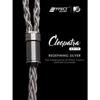 Effect Audio - Cleopatra OCTA Pure Silver In-Ear Headphone Cable