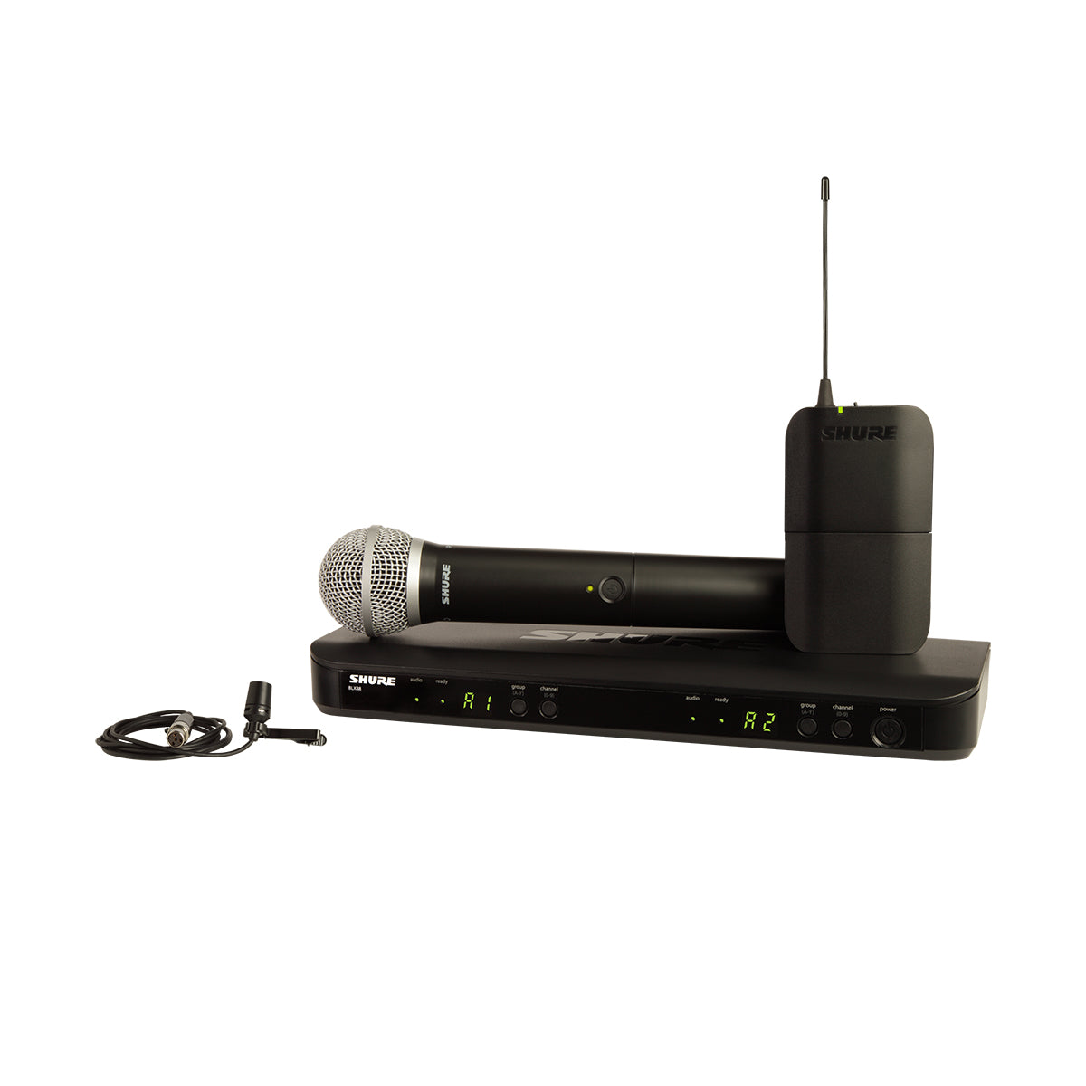 Shure BLX BLX1288/CVL Wireless Microphone System - Thumbnail 2