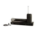 Shure BLX1288/CVL Wireless Combo System with PG58 Handheld and CVL Lavalier