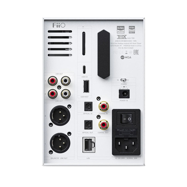 FiiO - R7 All-in-One Player, Streamer, and Headphone Amp/DAC
