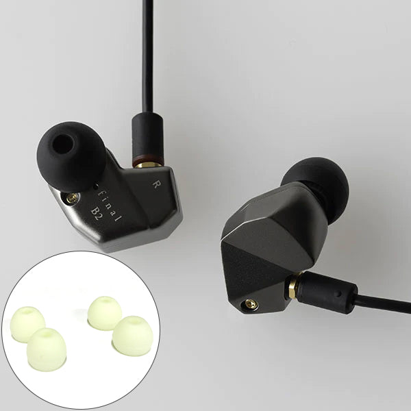 Final Audio B2 Single BA Driver Earphones (+free Glow-in-the-Dark tips)