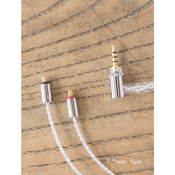 Final Audio C106 Straight MMCX Silver-Coated Cable