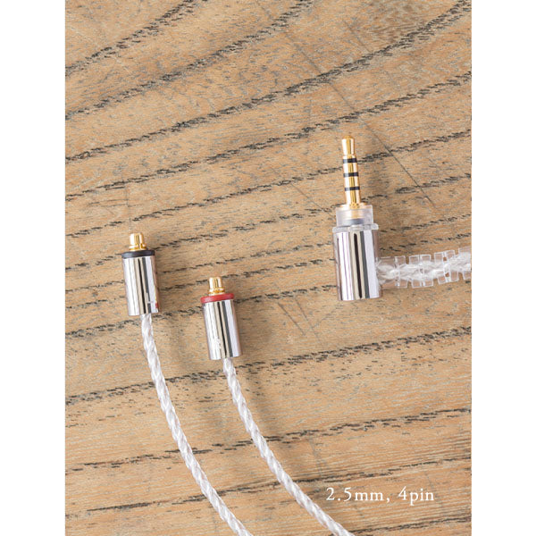 Final Audio C106 Straight MMCX Silver-Coated Cable | Audio46