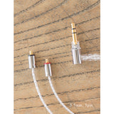 Final Audio - Cable recto MMCX recubierto de plata C106