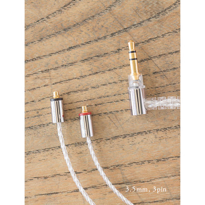 Final Audio C106 Straight MMCX Silver-Coated Cable