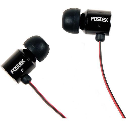 Fostex TE-03B Stereo Earphones (Black) - Audio46