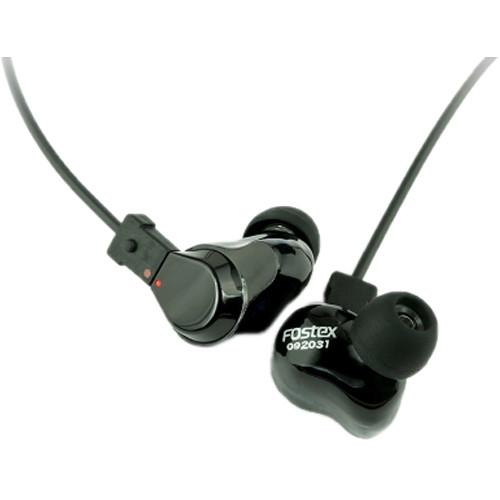 Fostex TE-100 Premium In-Ear Monitors - Black - Audio46