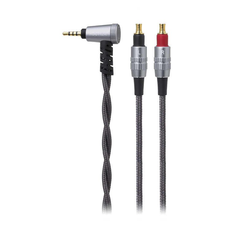 Audio-Technica - HDC112A/1.2 Cable desmontable para auriculares de audiófilo para auriculares supraaurales y supraaurales