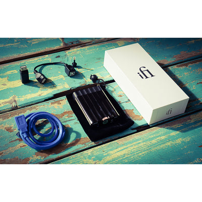 iFi - Amplificador/DAC Bluetooth USB portátil xDSD