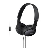 Sony MDR-ZX110AP Extra Bass On-Ear Headphones with Mic