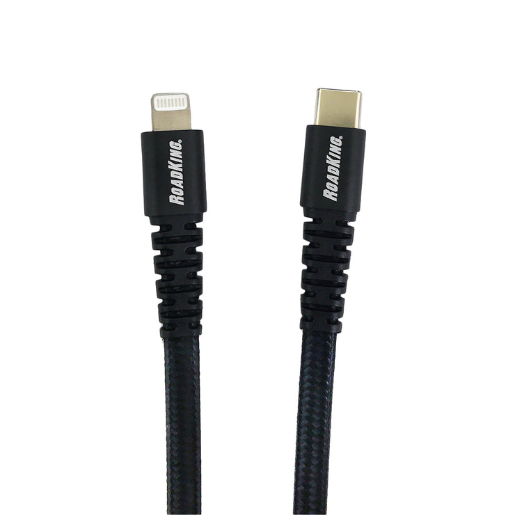 RoadKing 4ft Lightning to USB-C Cable