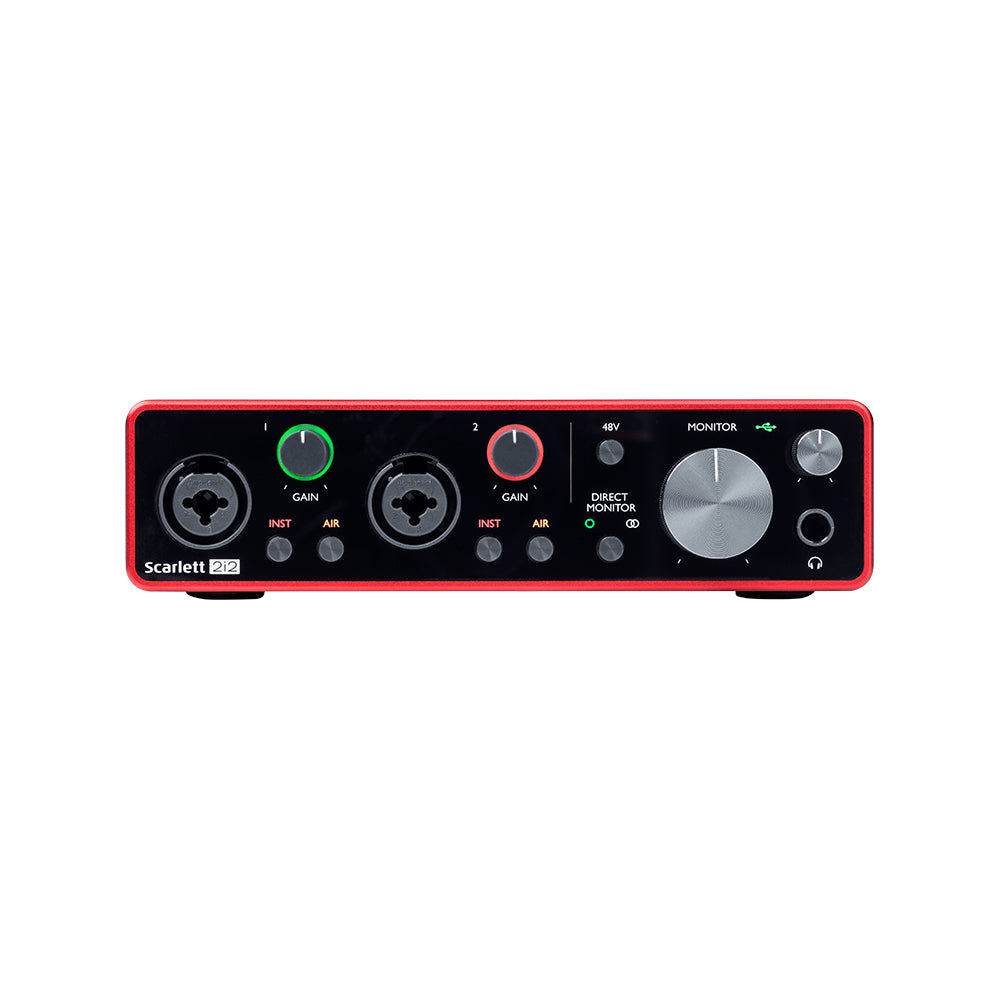 Focusrite Scarlett 2i2 3rd Gen Studio Kit for Musicians | Audio46