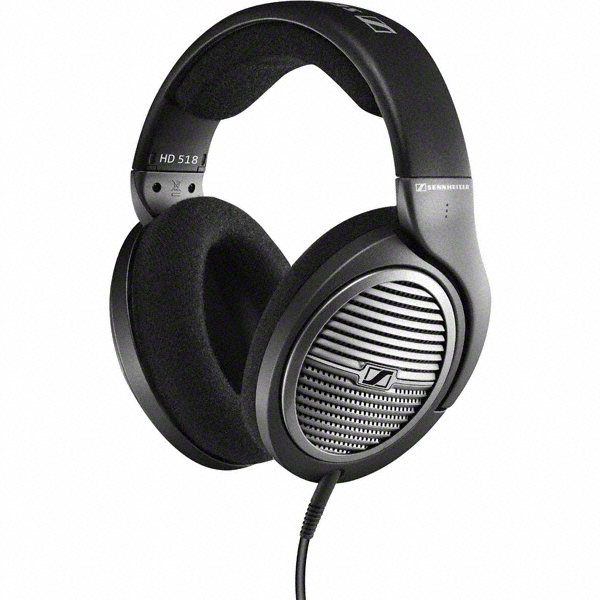 Sennheiser HD 518 Over Ear Headphones - Audio46