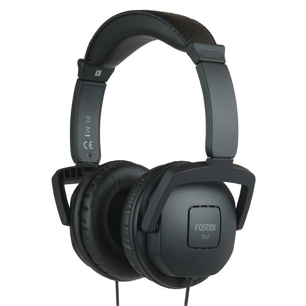 Fostex TH7 Black Over-Ear Closed-Back Headphones - Audio46