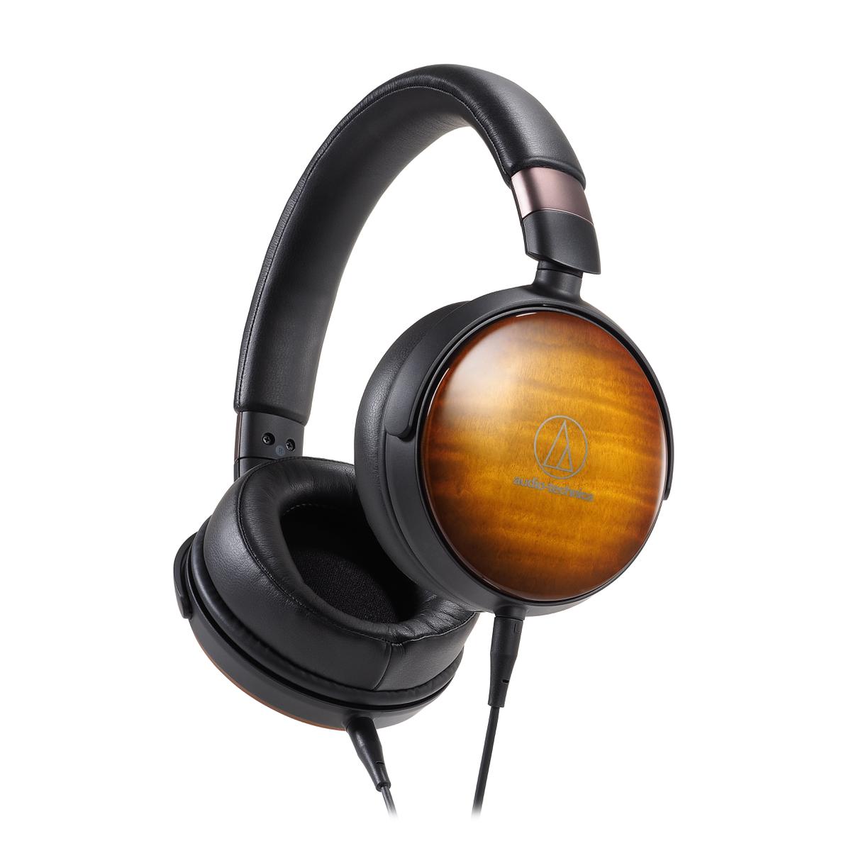 Audio-Technica ATH-WP900 Portable Over-Ear Maple-Wood Headphones